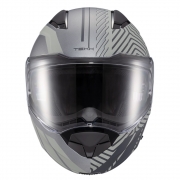 Capacete Texx Escam Kratos Cyber Cinz Fosc