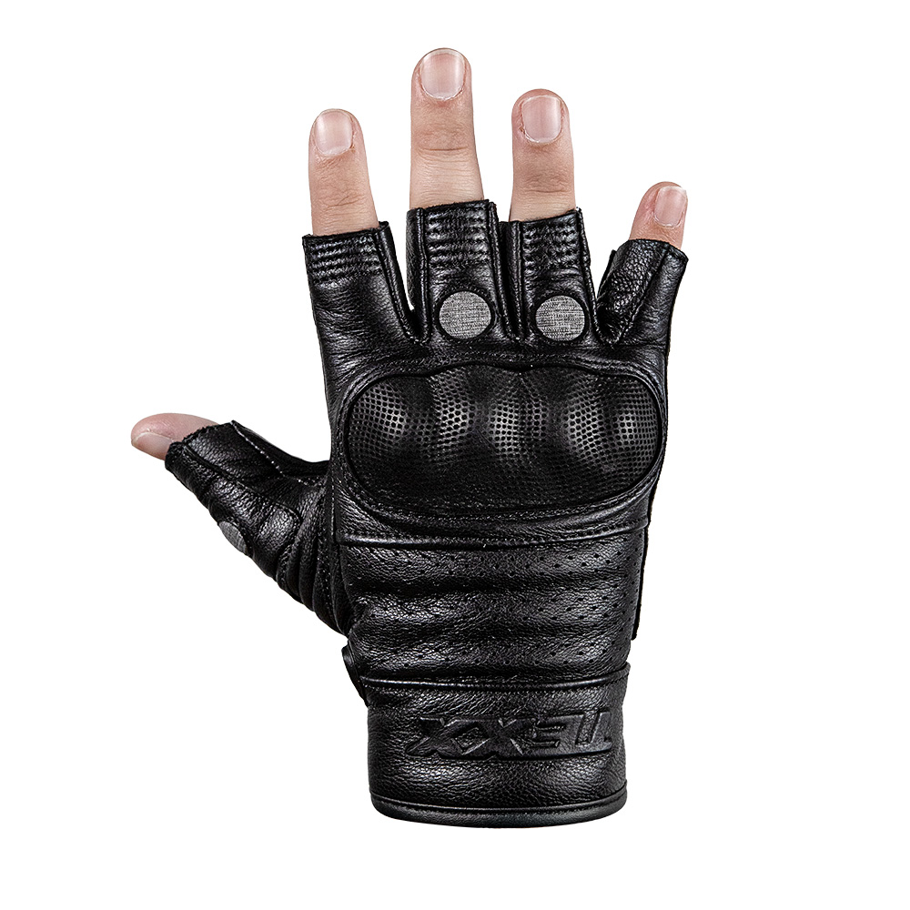 Luvas Texx Liberty Meio Dedo Pret     Xs
