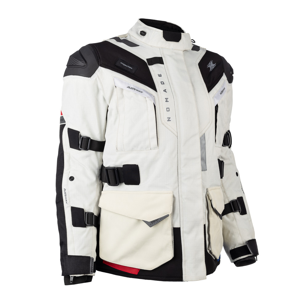 Jaqueta Texx Nomade Ld Fem Branc Azul Ver...