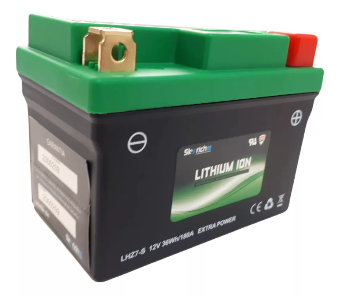 Bateria Litio Skyrich + Carregador Ktm 2 ...