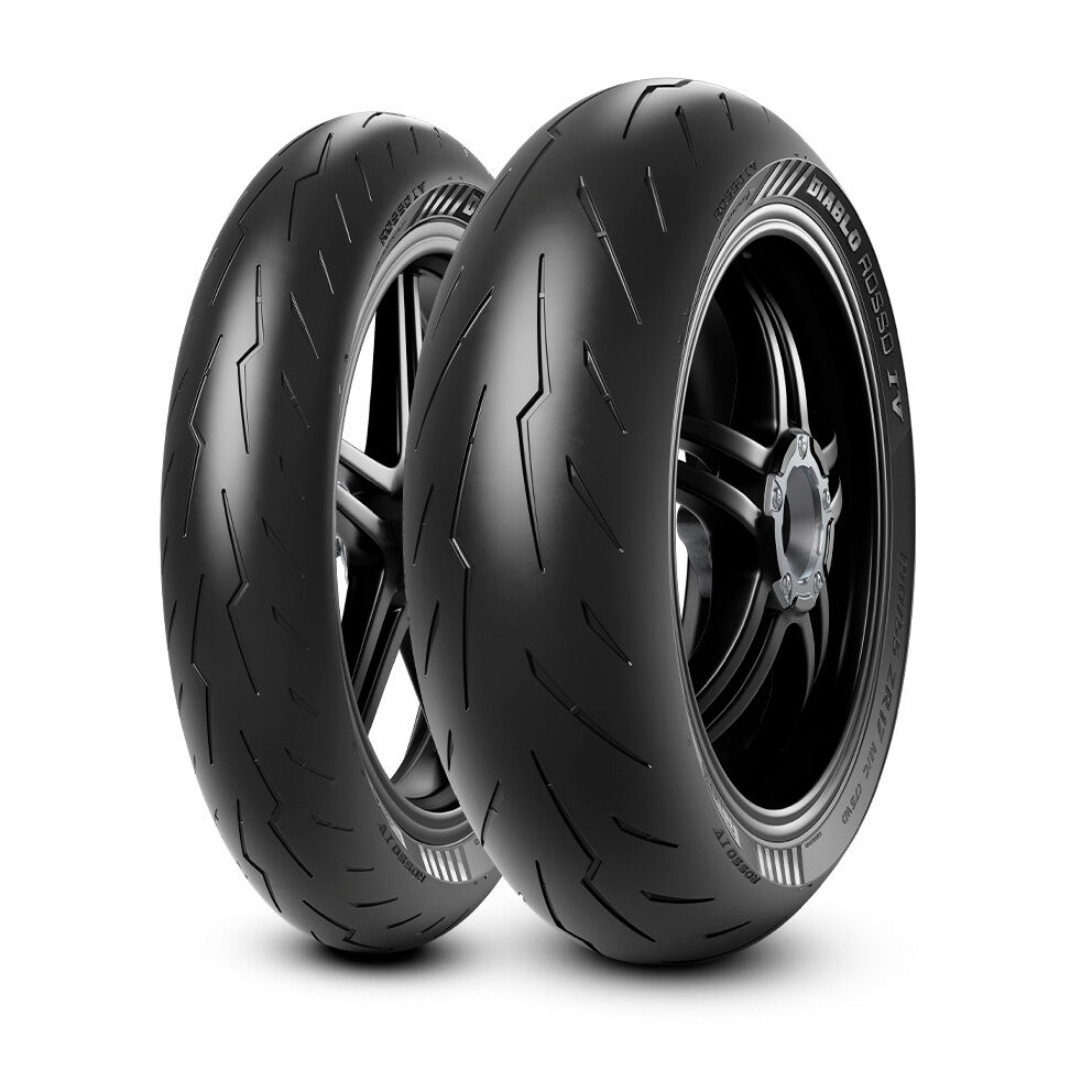 Pneu Pirelli 120/70zr17 Diablo Rosso Iv  ...