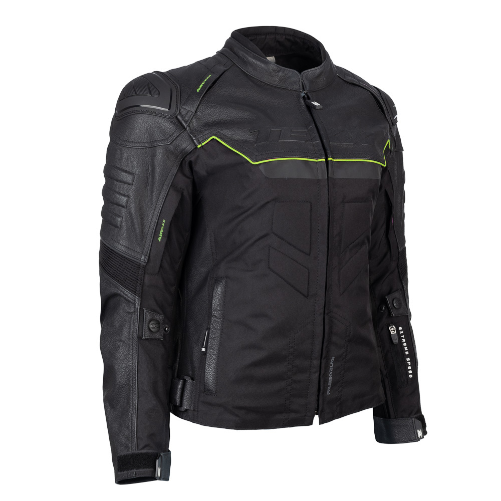 Jaqueta Texx Falcon V2 Fem Ld Pret Verd   M