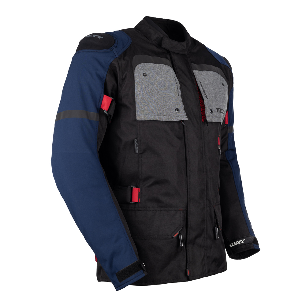 Jaqueta Texx Armor Masc Pret Azul Verm Ci...