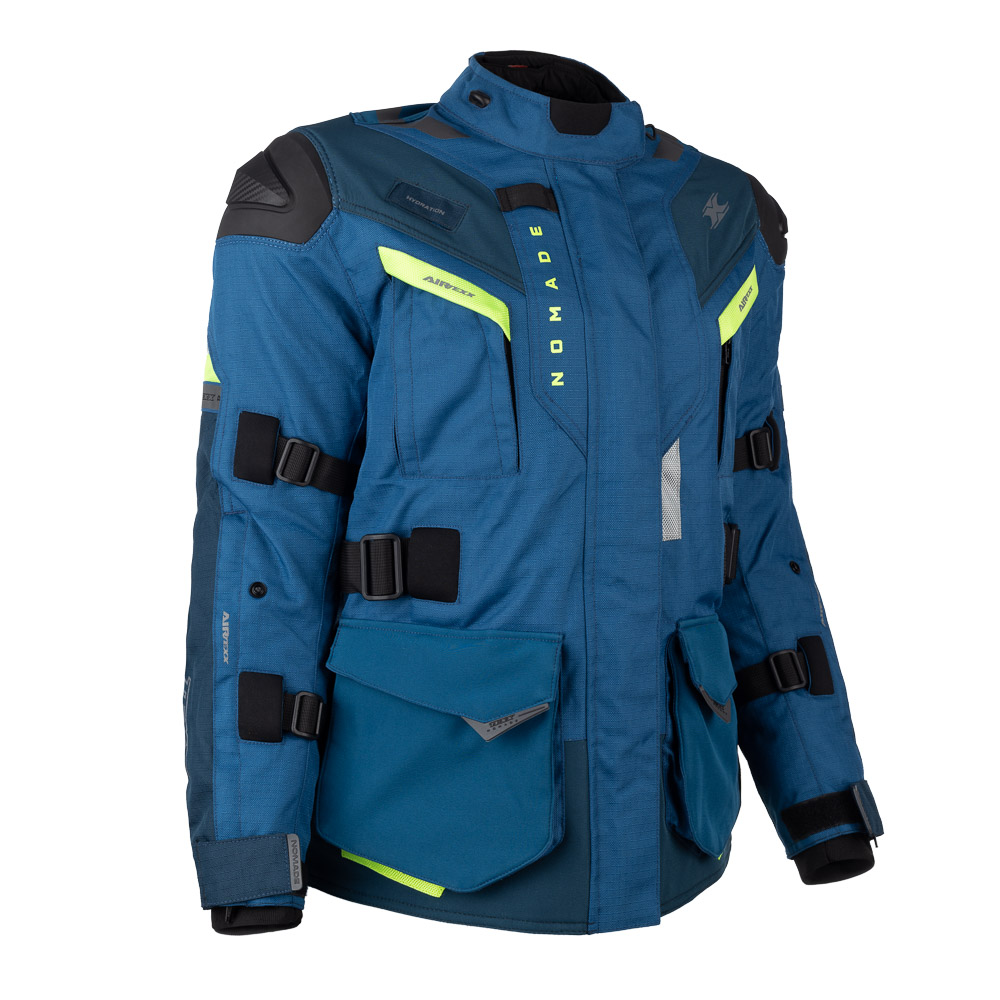 Jaqueta Texx Nomade Ld Fem Azul Verd Xxxx...