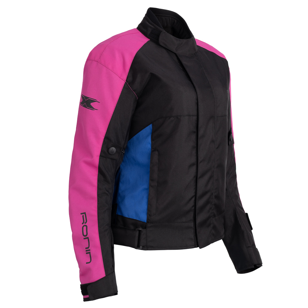 Jaqueta Texx Ronin V2 Ld Fem Pret Rosa Az...